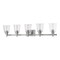 Z-Lite Bohin 5 Light Vanity, Brushed Nickel And Clear Seedy 464-5V-BN - alternate 3